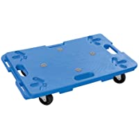 Silverline 407053 Plataforma de plástico con empuñaduras- Azul